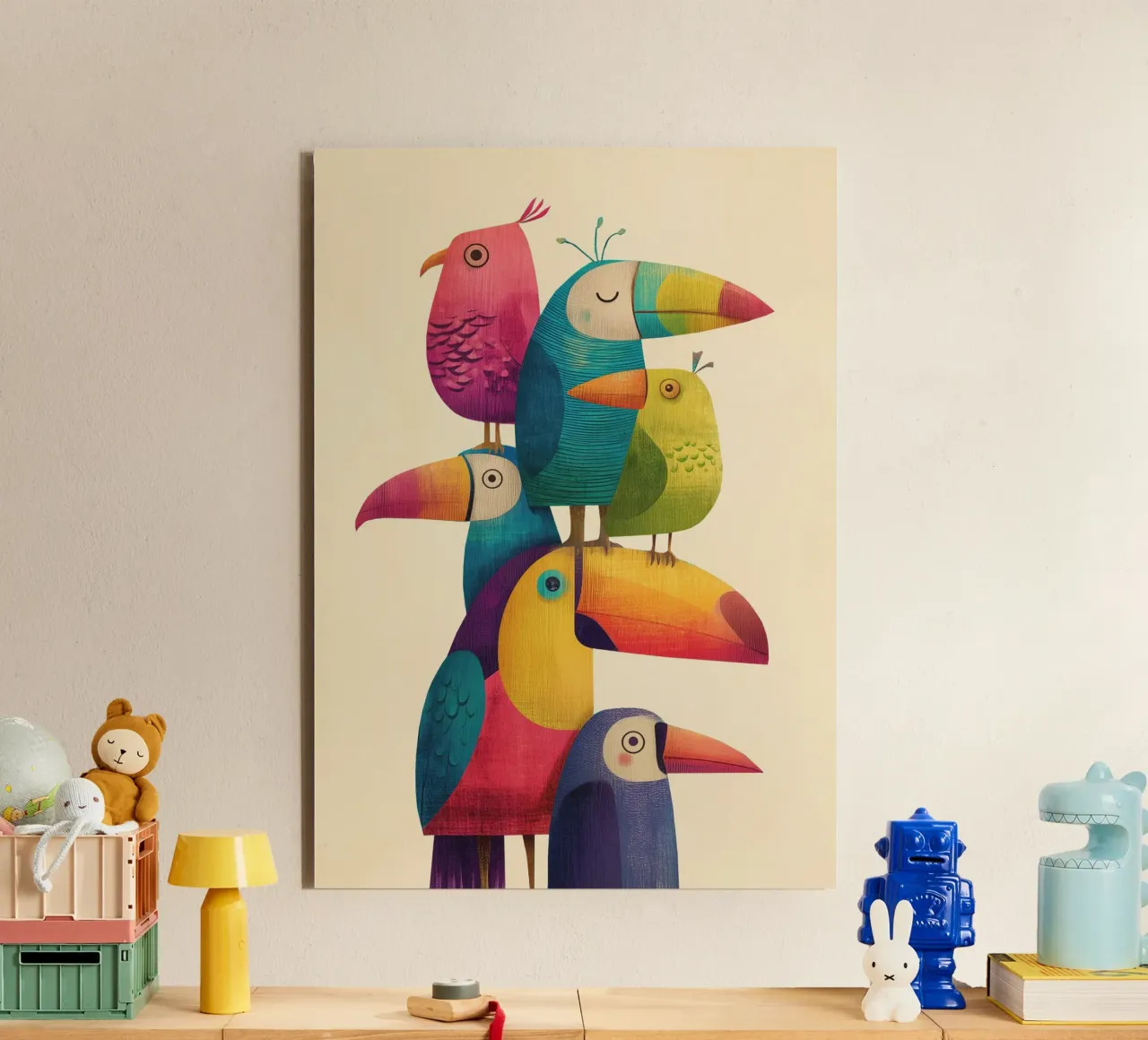 Birdie Stack alluminio dibond da Kiara