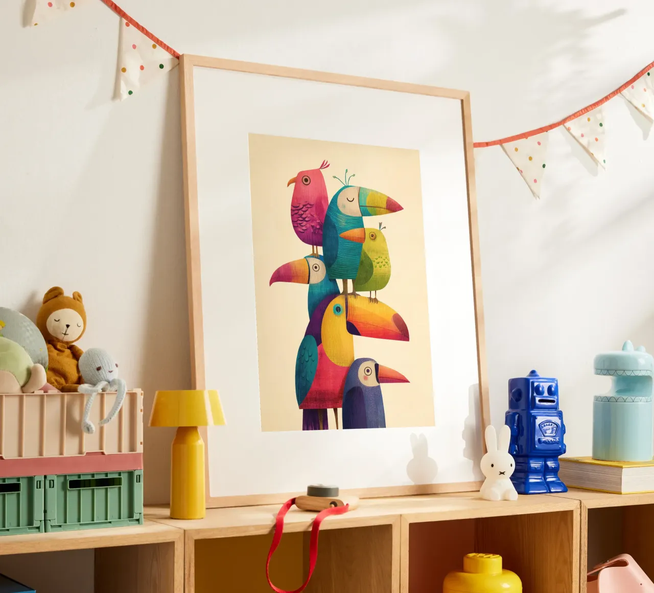 Birdie Stack poster by Kiara