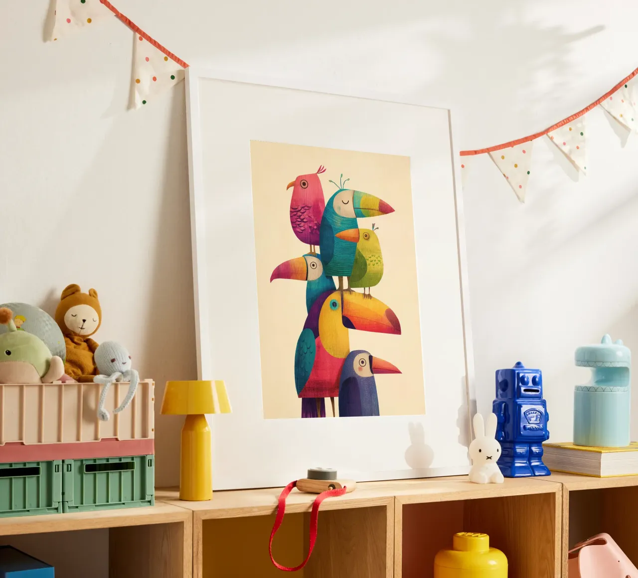 Birdie Stack poster by Kiara