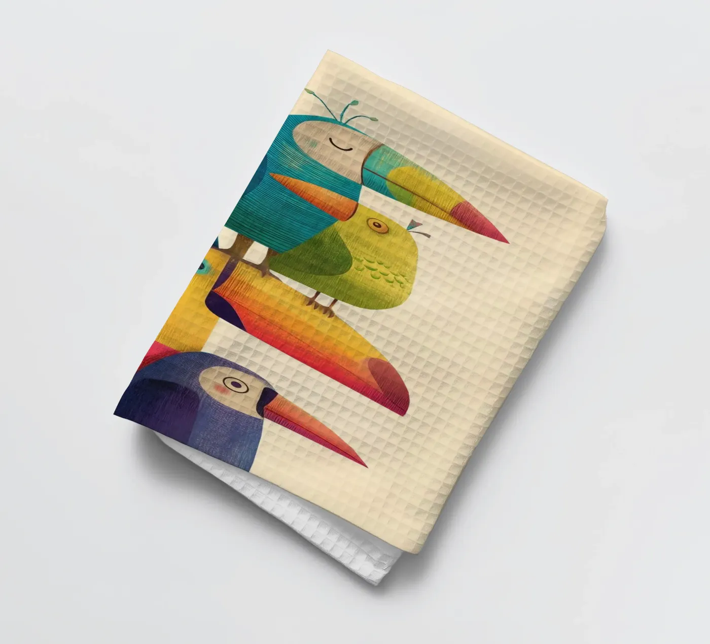 Birdie Stack Geschirrtuch von Kiara