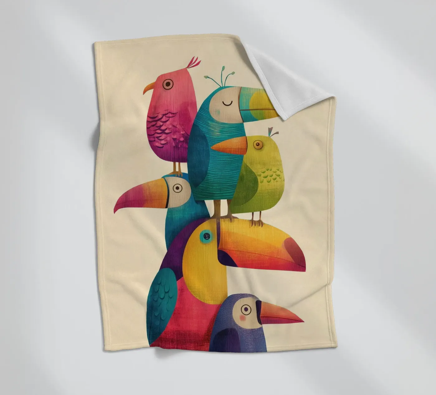 Birdie Stack fleecedeken van Kiara