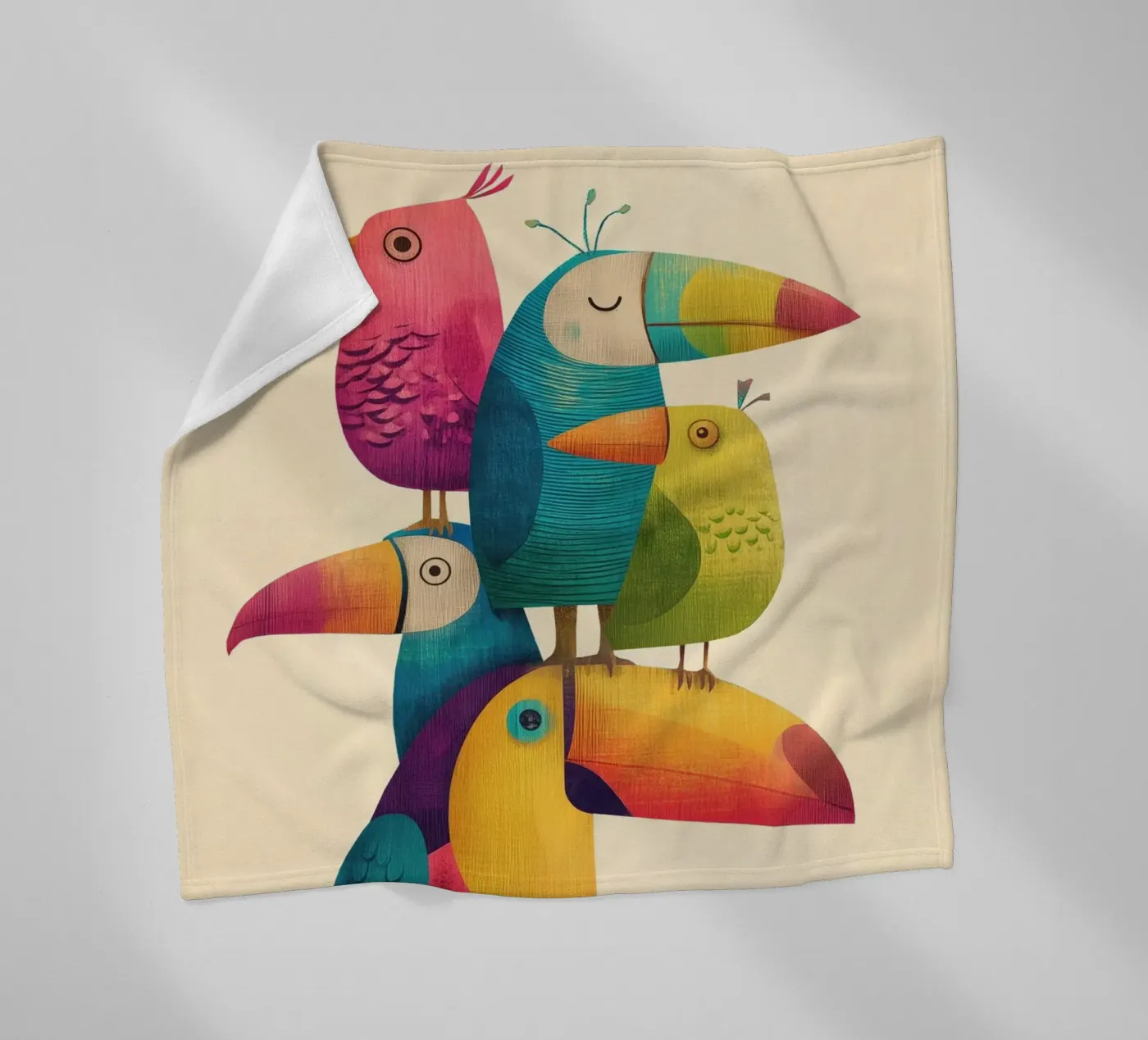 Birdie Stack coperta in pile da Kiara