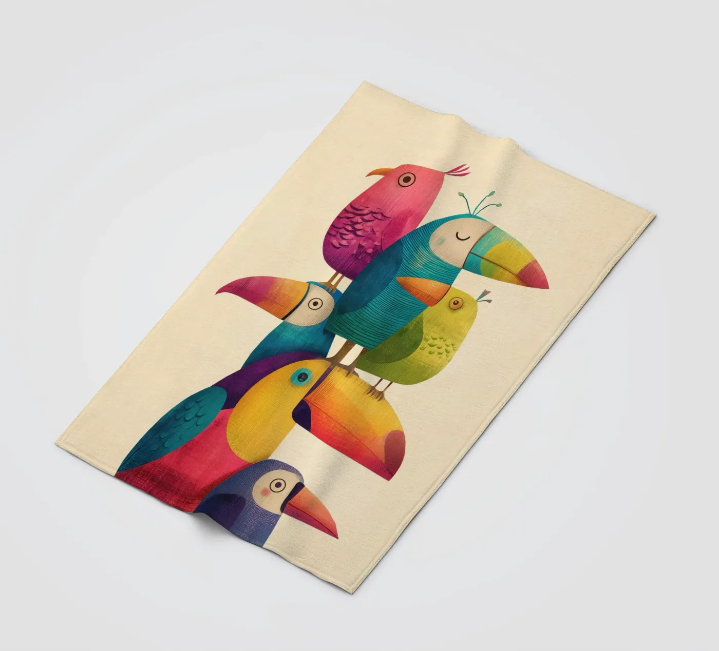 Birdie Stack coperta in pile da Kiara