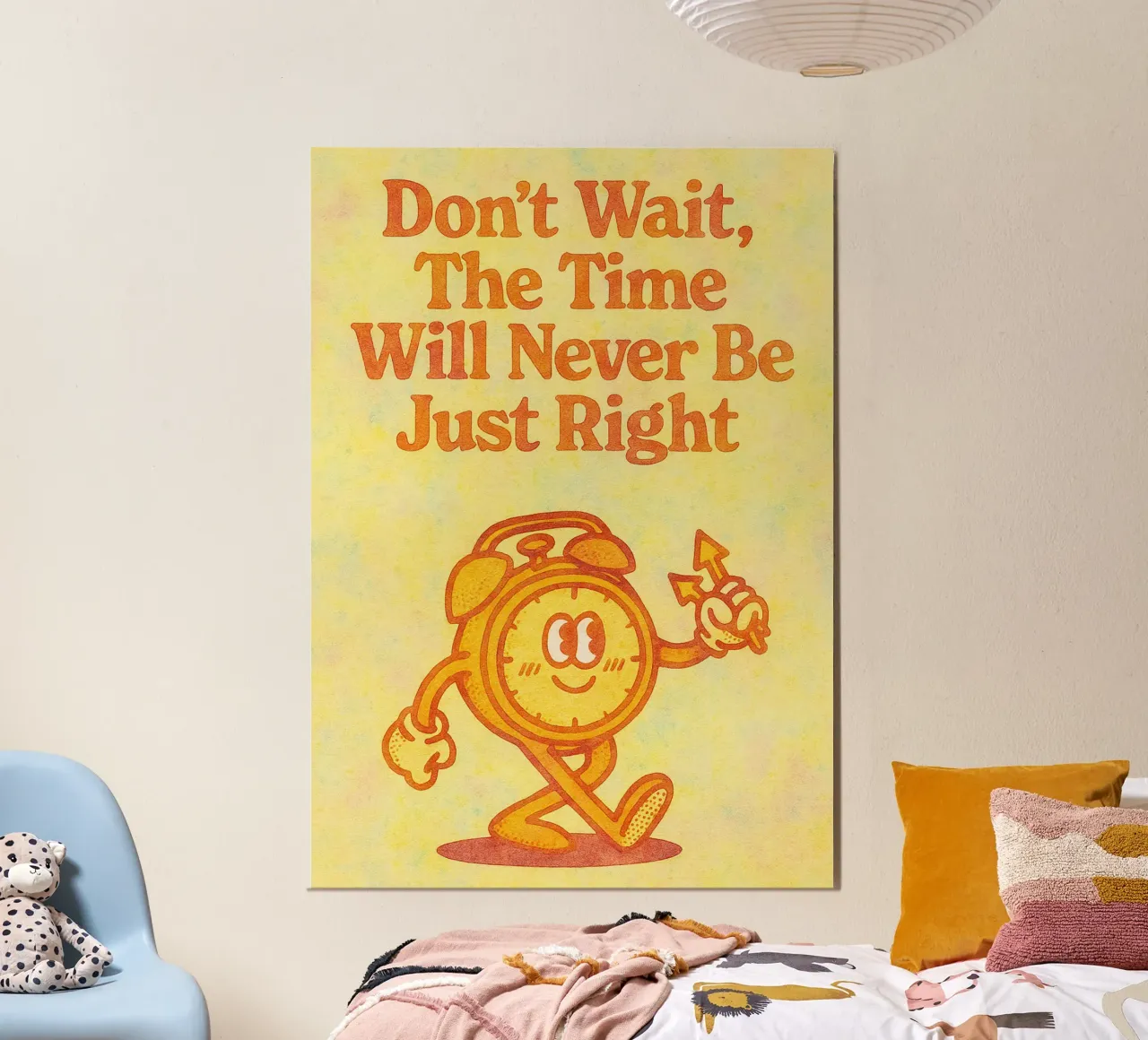 dont wait the time painting poster by bonangroads