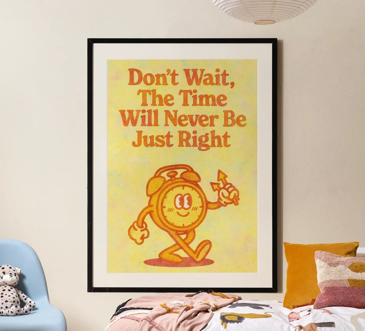 dont wait the time painting poster by bonangroads