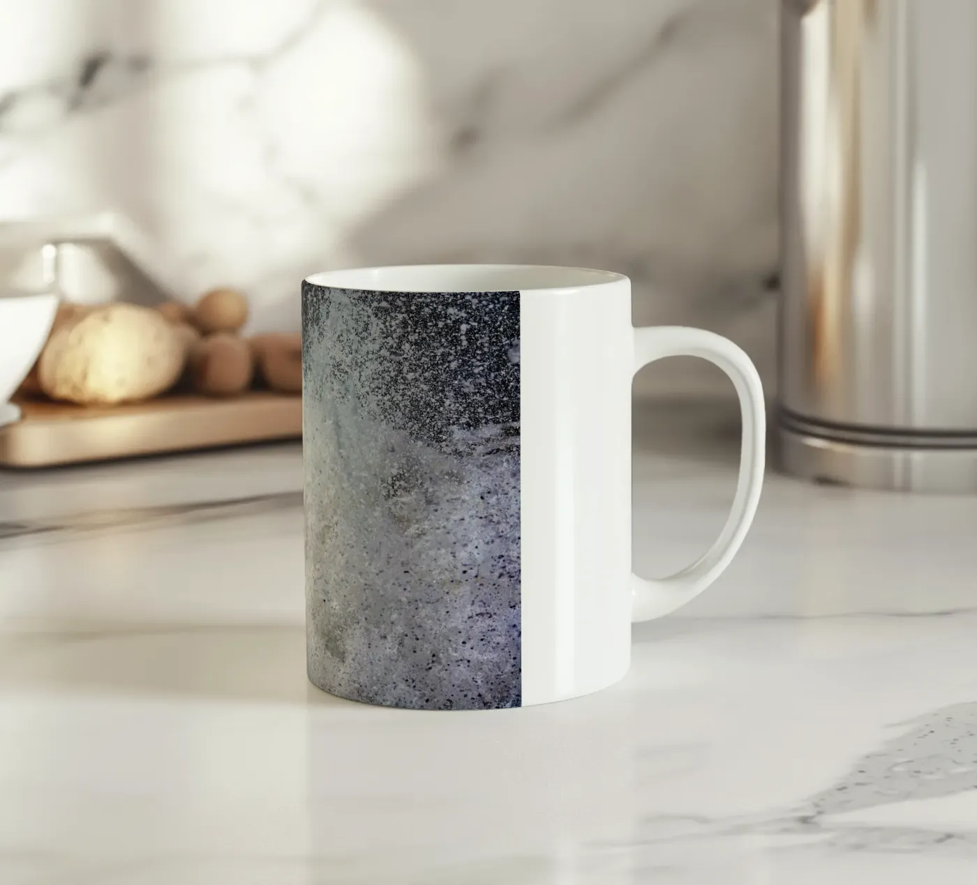Implosion I ceramic mug by Tal Paz-Fridman