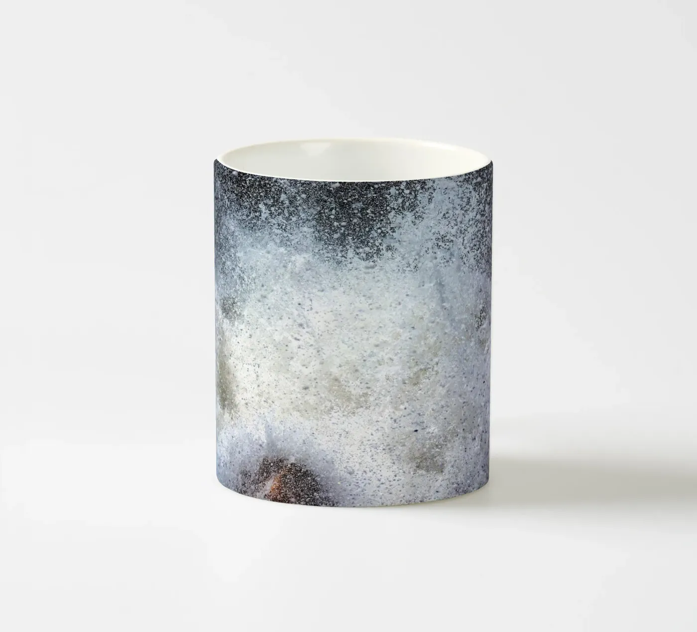 Implosion I ceramic mug by Tal Paz-Fridman