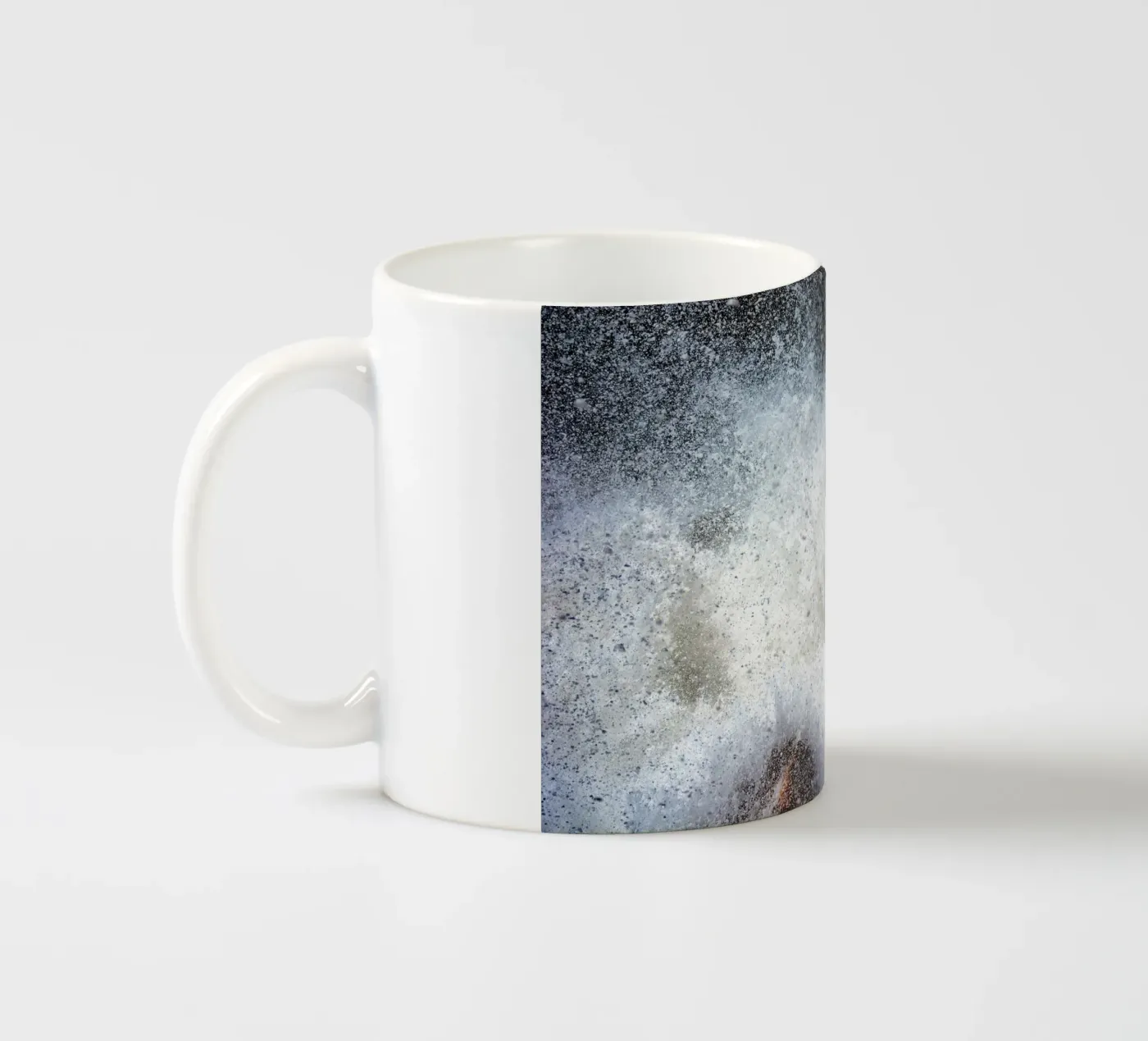 Implosion I ceramic mug by Tal Paz-Fridman