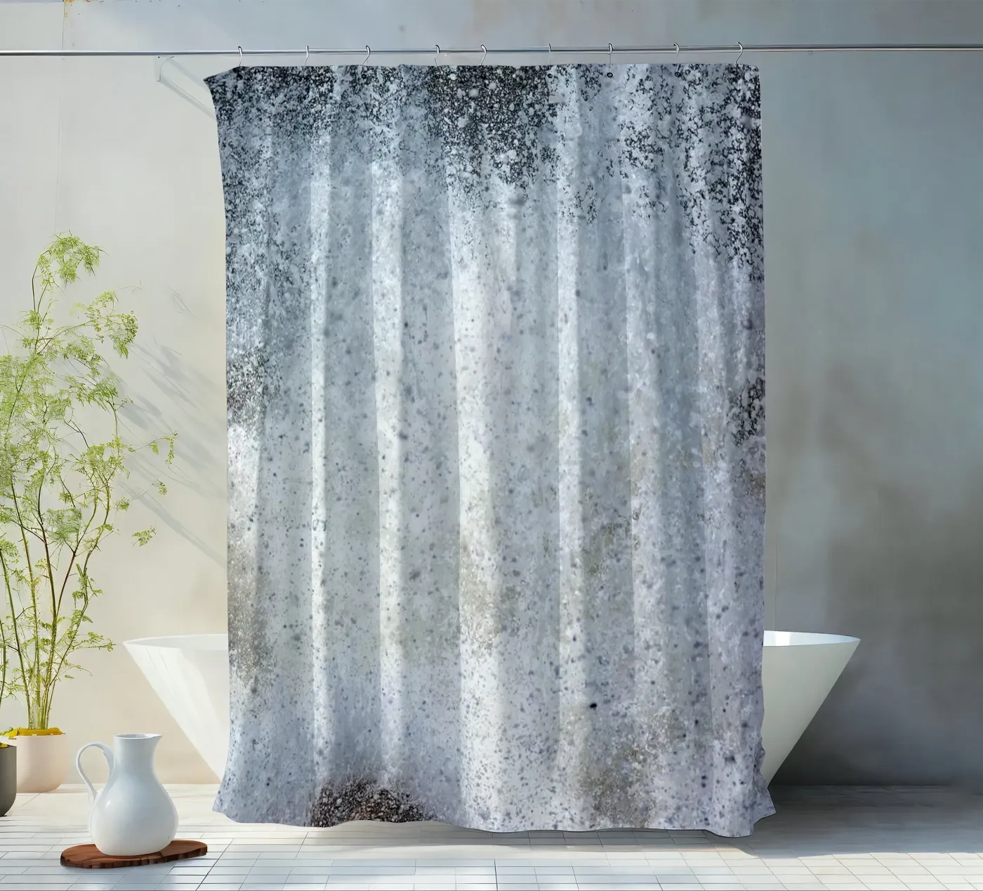 Implosion I Duschvorhang von Tal Paz-Fridman