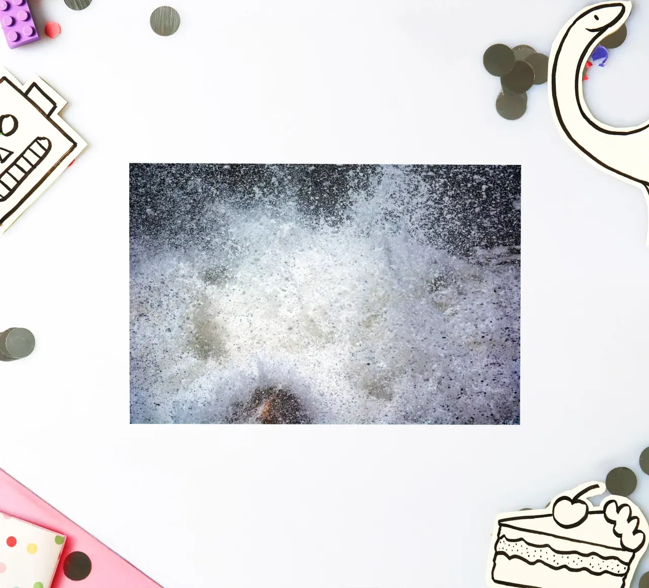 Implosion I sticker by Tal Paz-Fridman