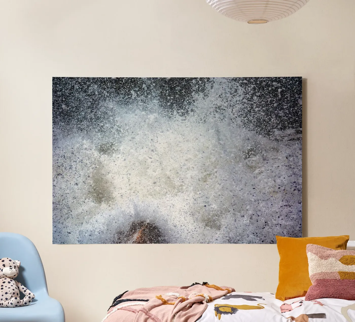 Implosion I canvas by Tal Paz-Fridman