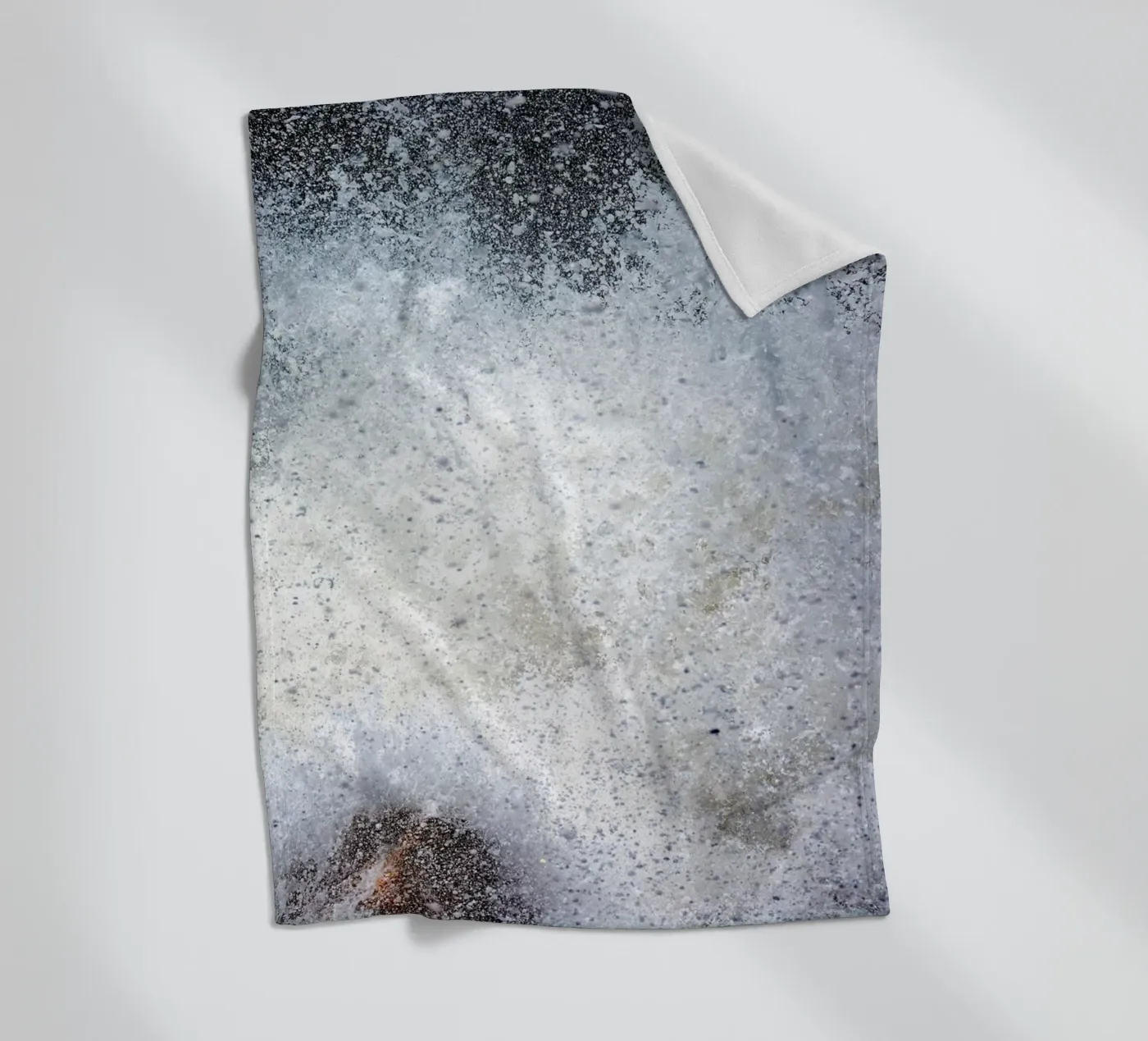 Implosion I fleece blanket by Tal Paz-Fridman
