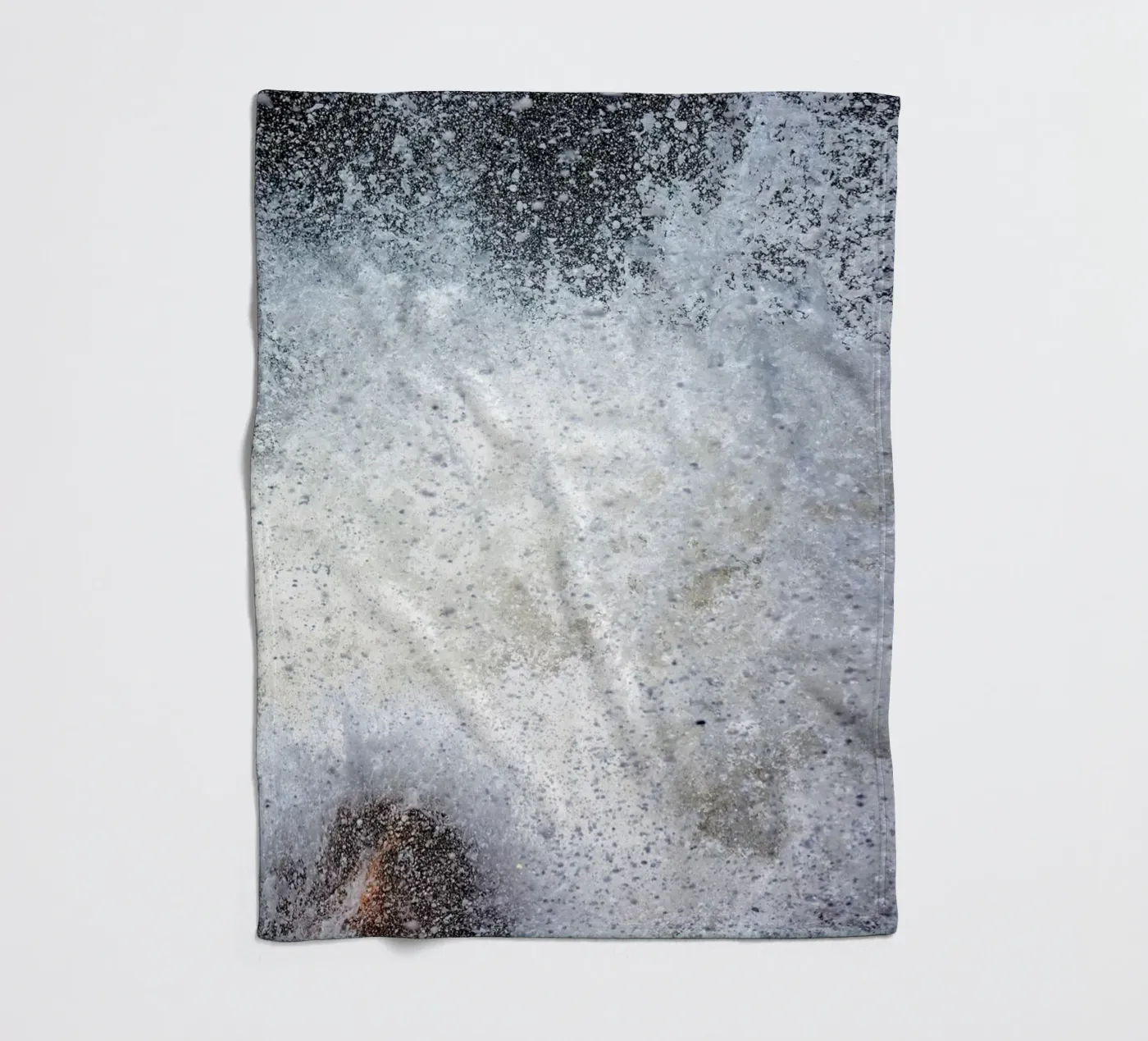 Implosion I fleece blanket by Tal Paz-Fridman