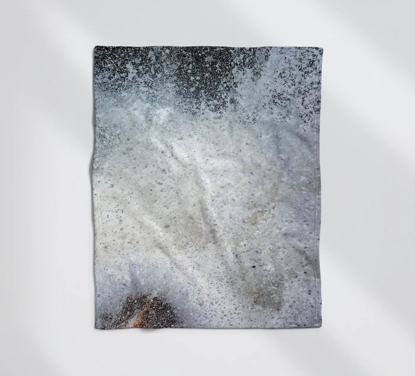 Implosion I fleece blanket by Tal Paz-Fridman