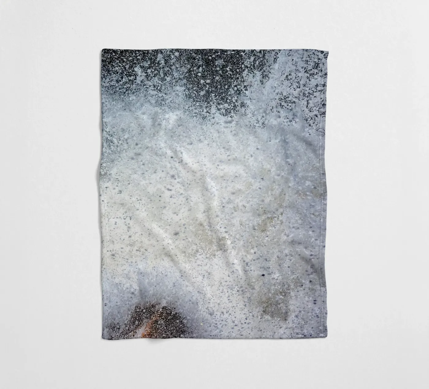 Implosion I fleece blanket by Tal Paz-Fridman