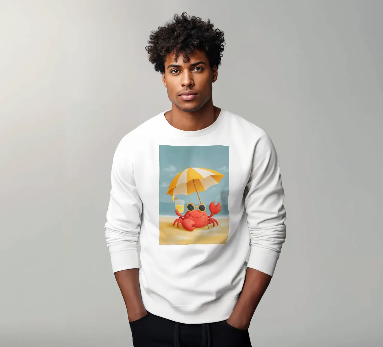 Cool Crab felpa da Kiara