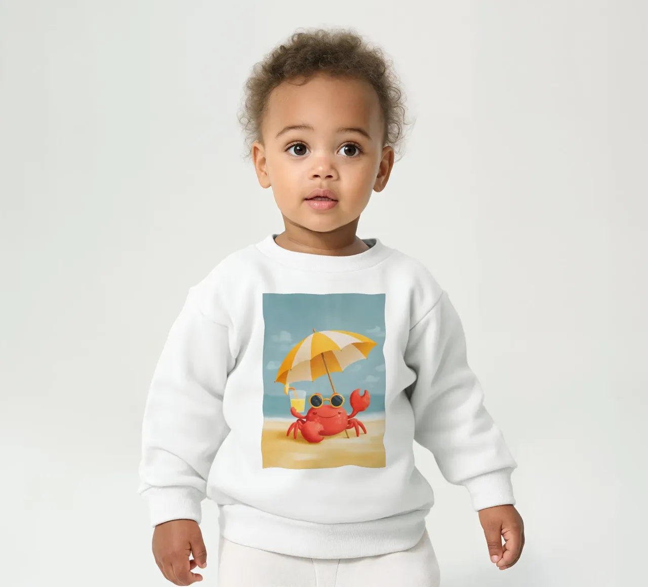 Cool Crab felpa neonato da Kiara