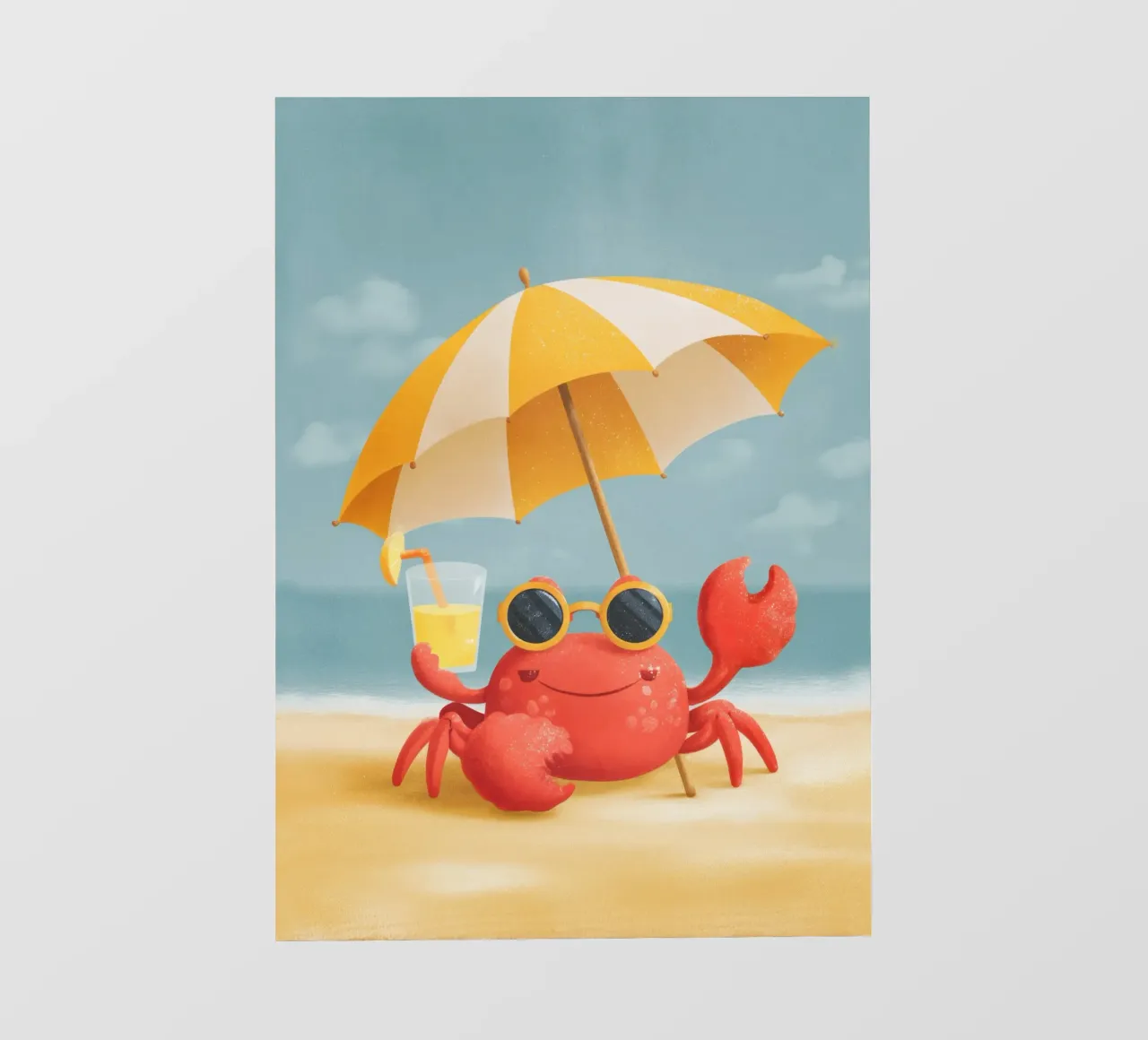 Cool Crab pellicola backlit da Kiara