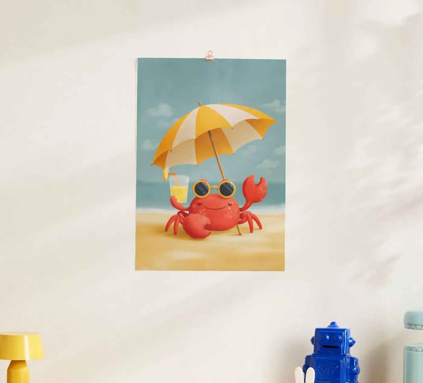 Cool Crab poster da Kiara