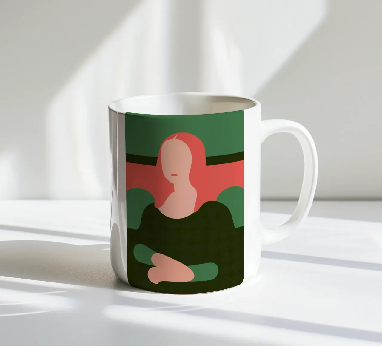 Monnalisa vs. Firenze tazza in ceramica da Francesco Zorzi