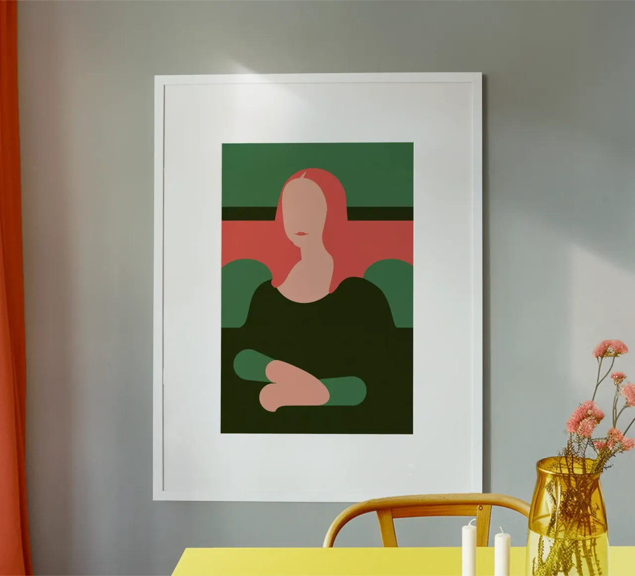 Monnalisa vs. Firenze poster da Francesco Zorzi