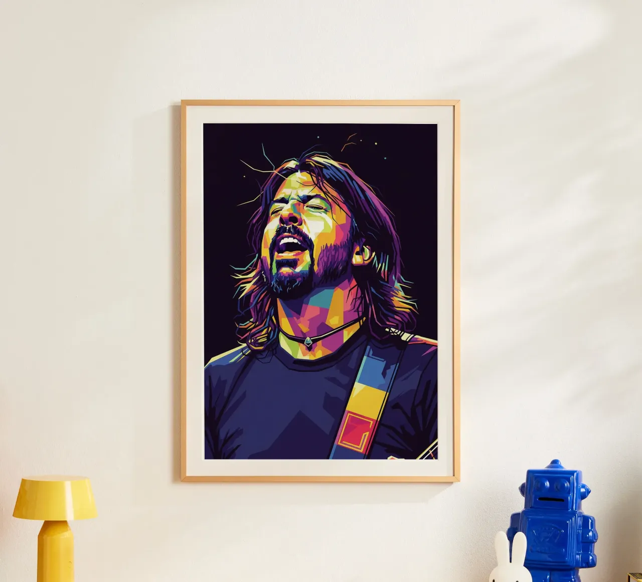 Dave Grohl Kunst #3 Poster von Hantamrata