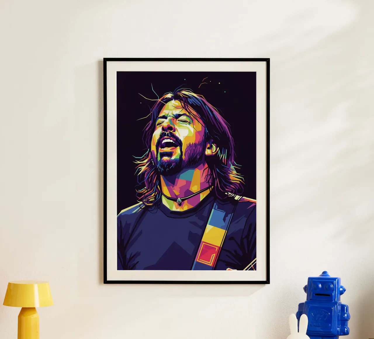 Dave Grohl Kunst #3 Poster von Hantamrata