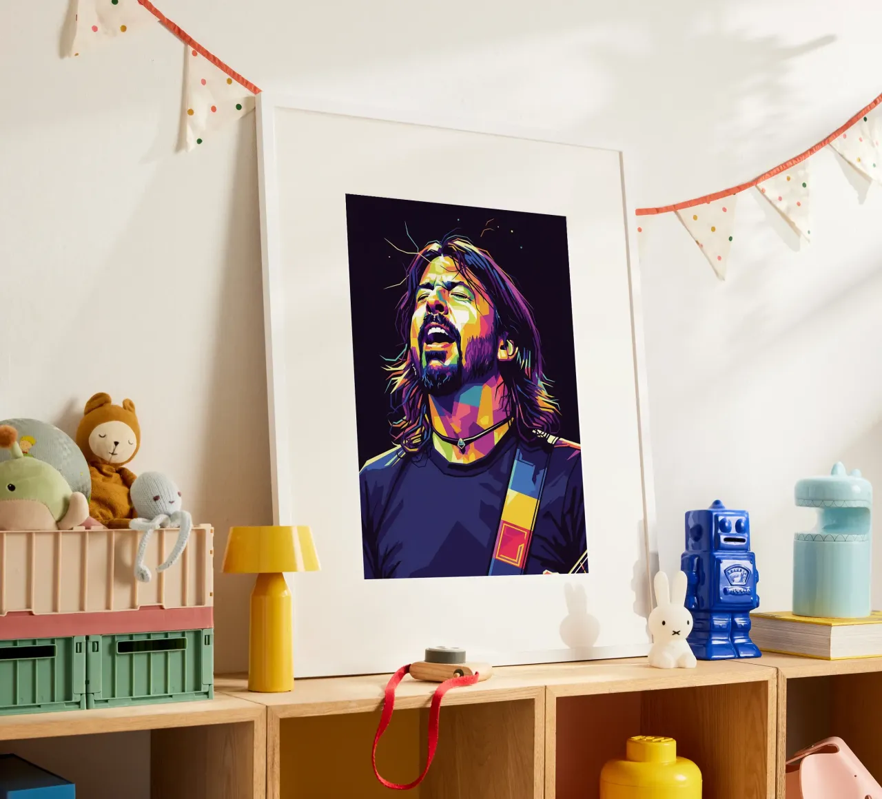 Dave Grohl Kunst #3 Poster von Hantamrata