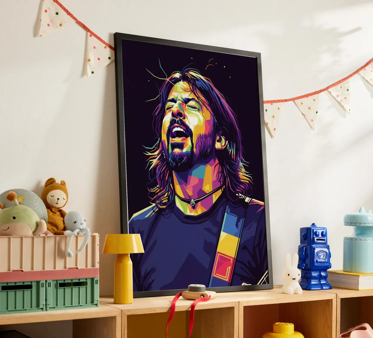 Dave Grohl Kunst #3 Poster von Hantamrata