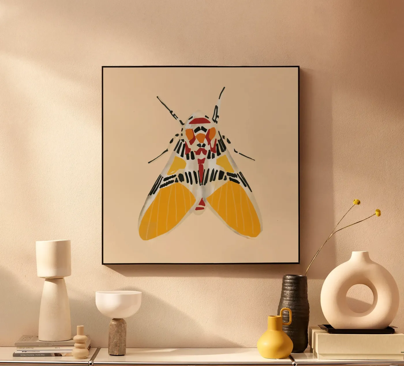 Falena moderna plexiglass da LeaDArt