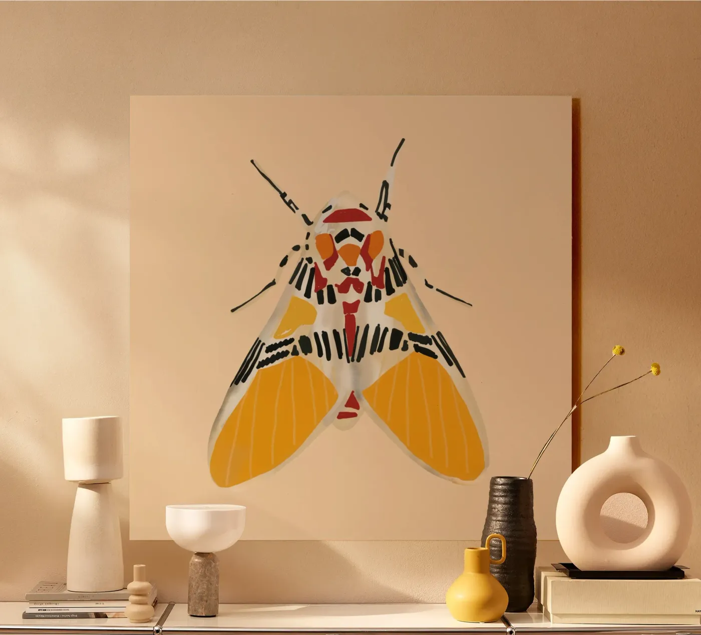 Falena moderna plexiglass da LeaDArt