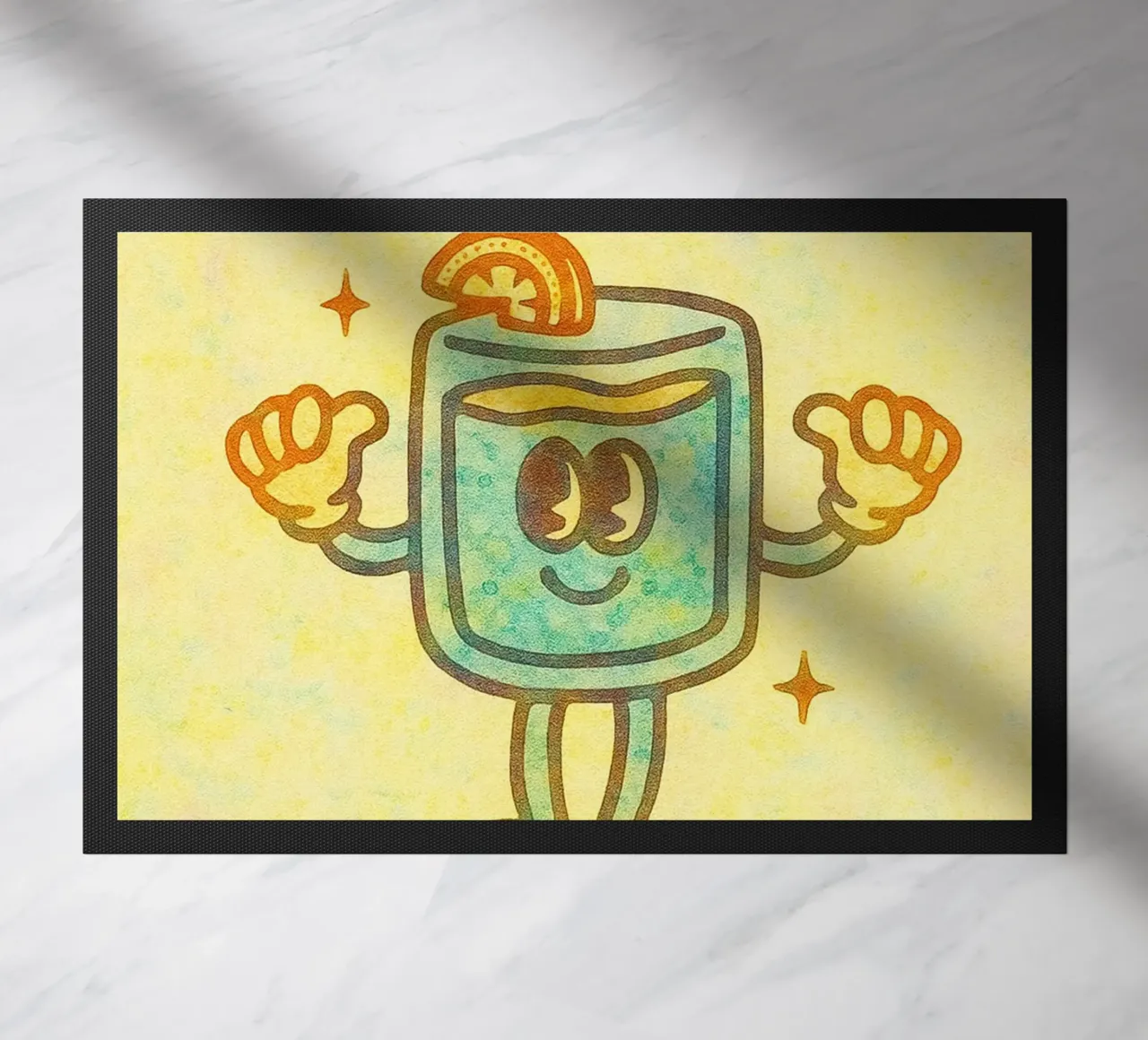 l'happy hour è ogni ora di pittura zerbino da bonangroads
