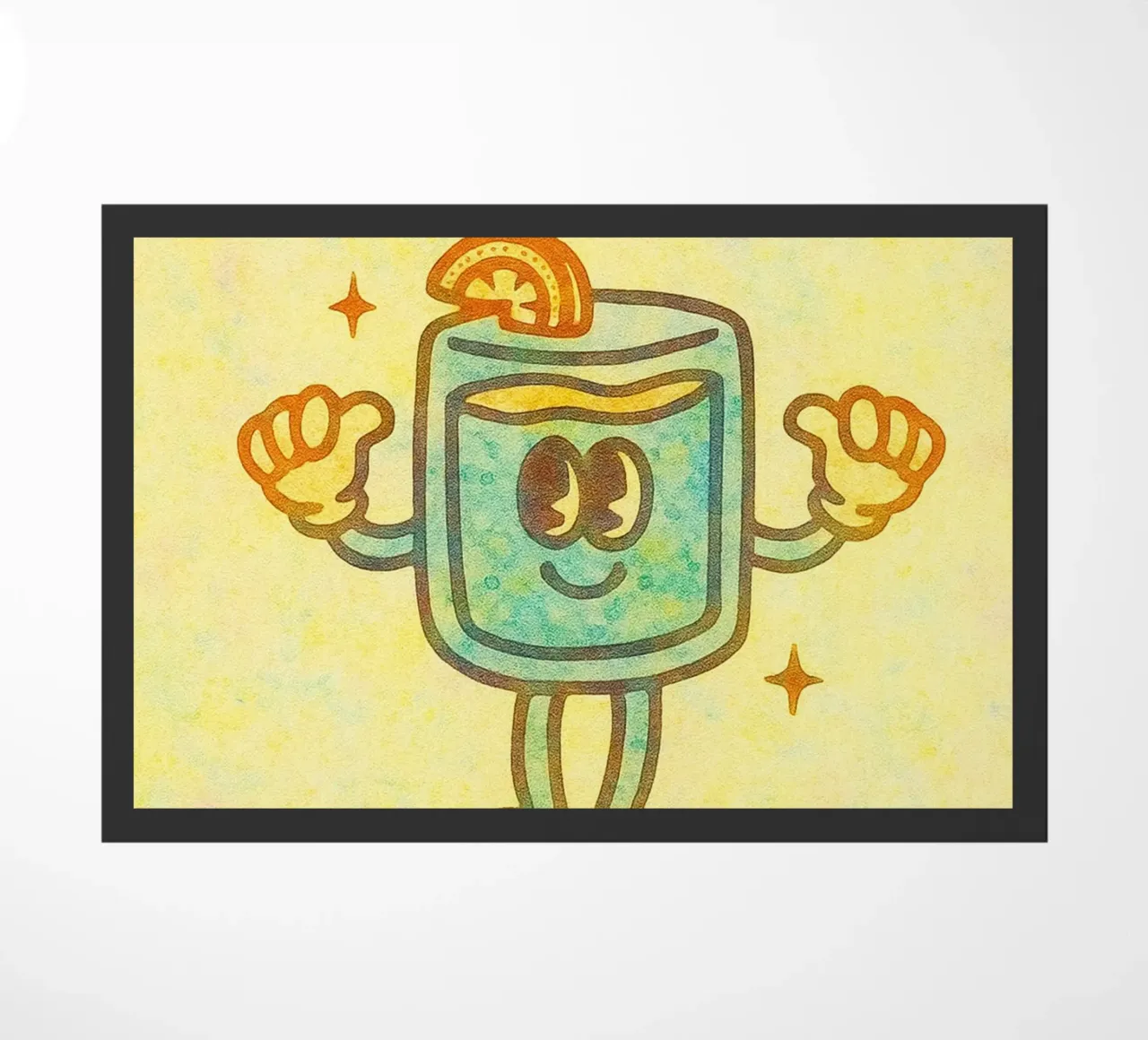 l'happy hour è ogni ora di pittura zerbino da bonangroads