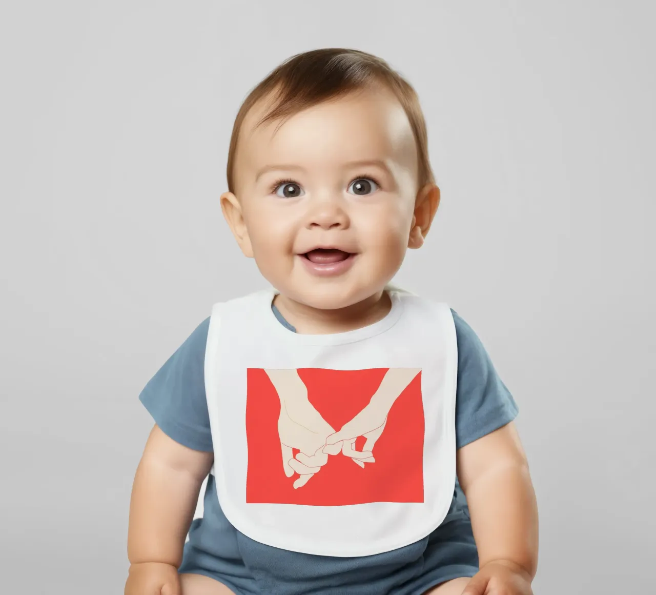 Connessione 2 bavaglino da LeaDArt