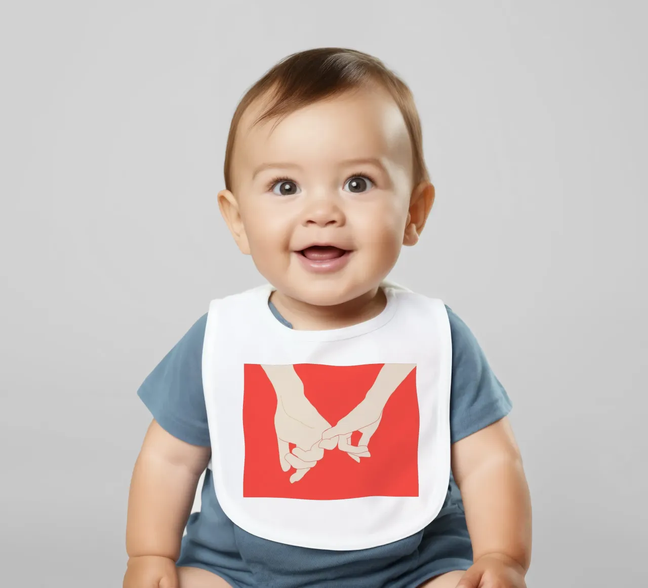 Connessione 2 bavaglino da LeaDArt