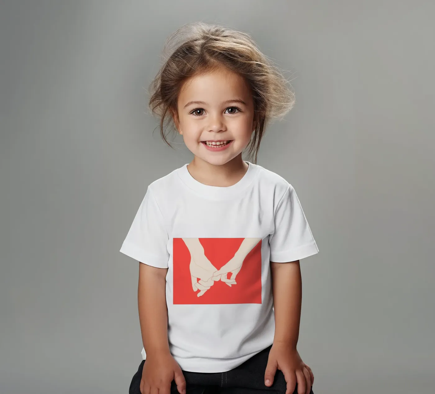 Aansluiting 2 kinder t-shirt van LeaDArt