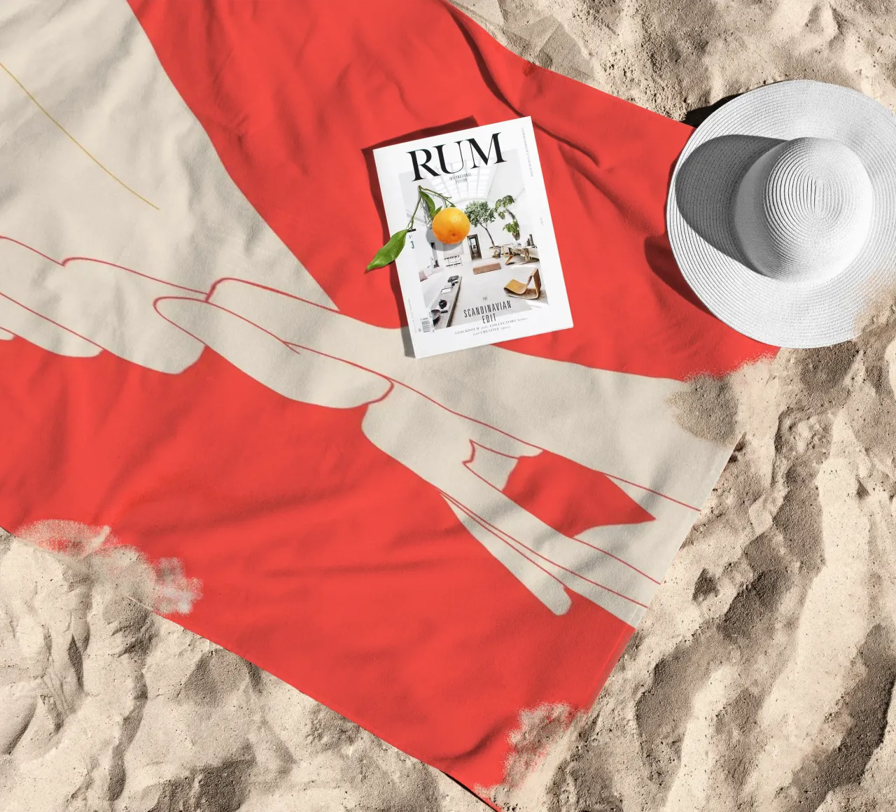 Connessione 2 telo mare da LeaDArt