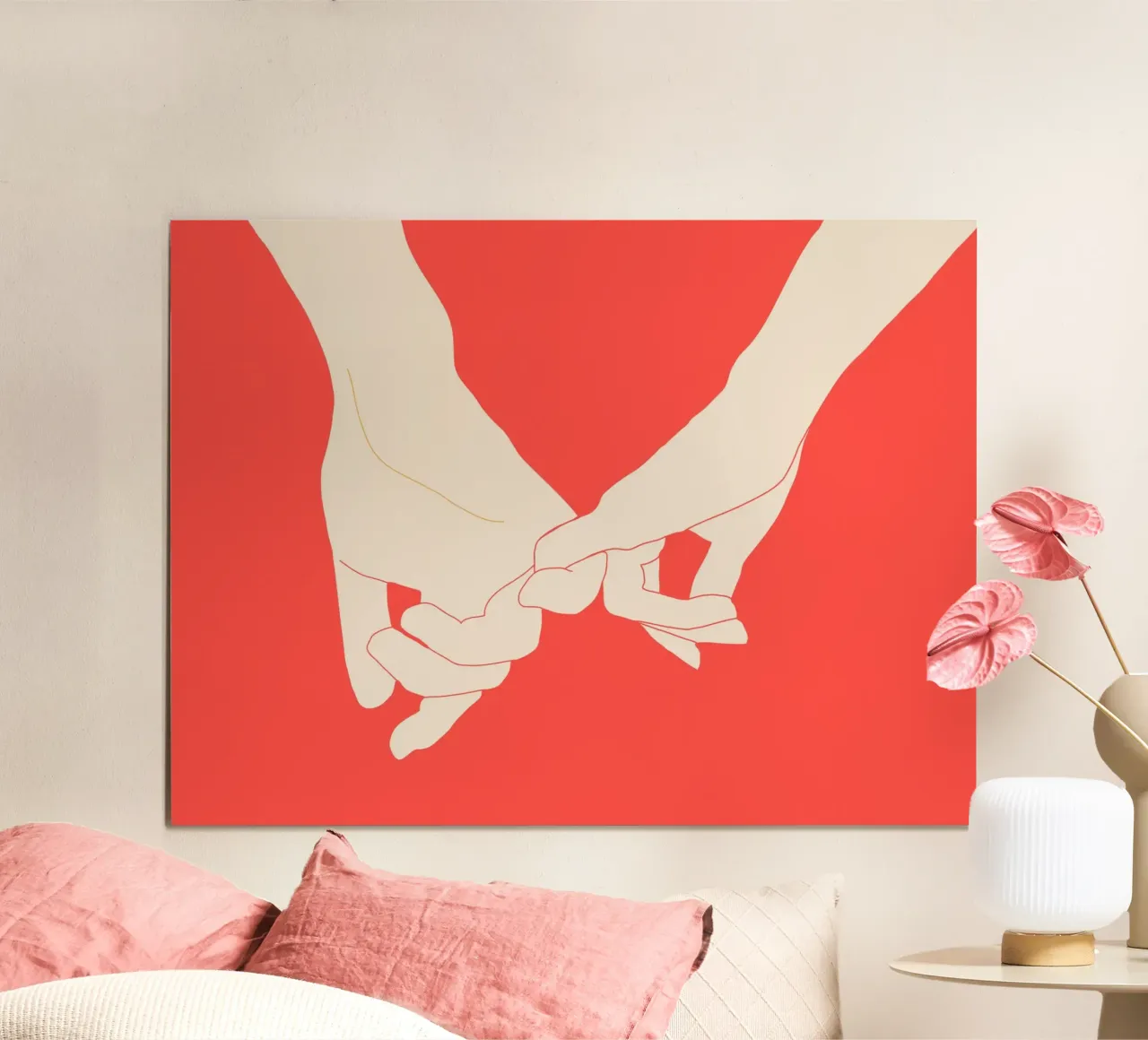 Aansluiting 2 poster van LeaDArt