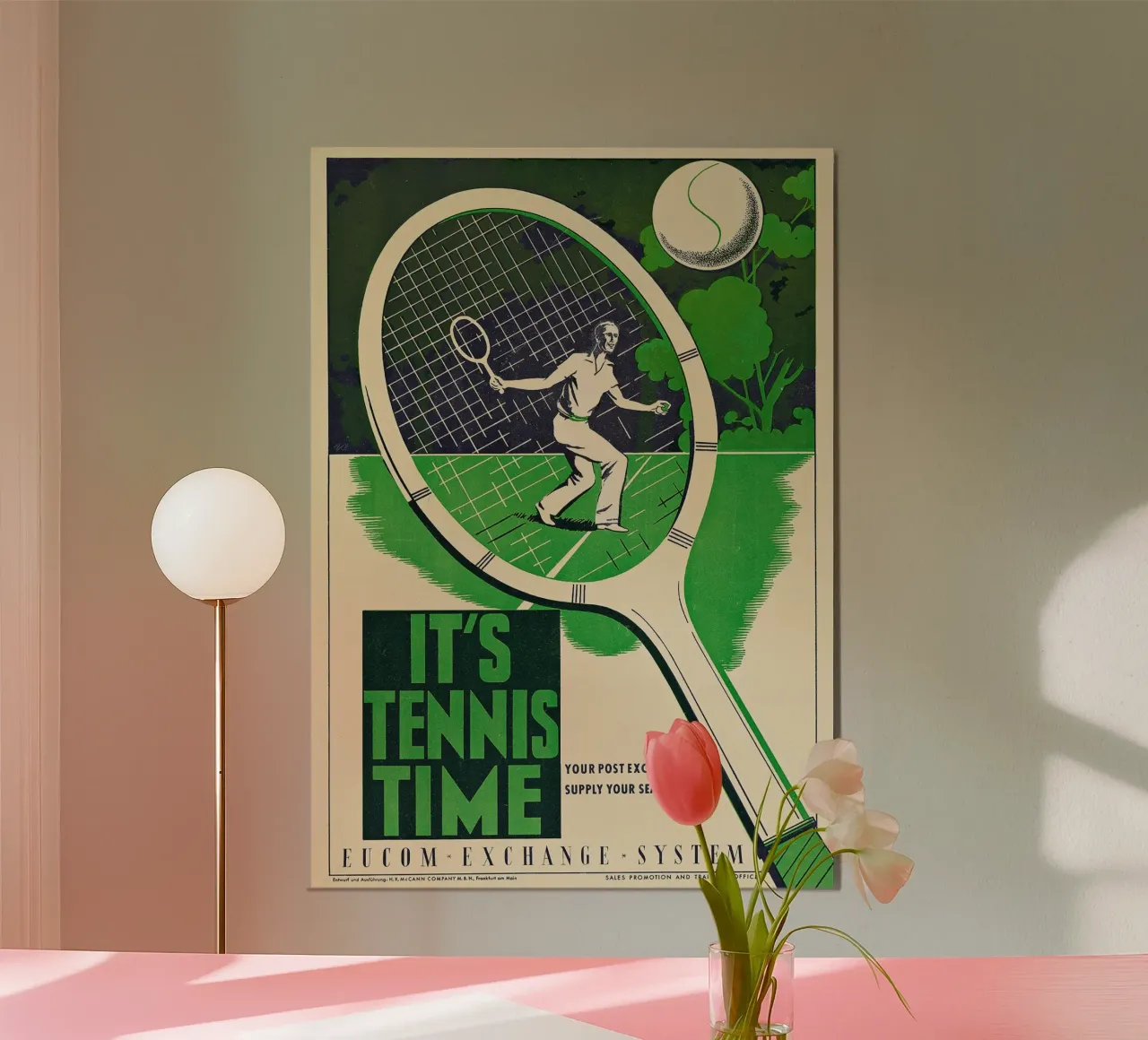 Collezionare tennis d'epoca poster da aijanurmine