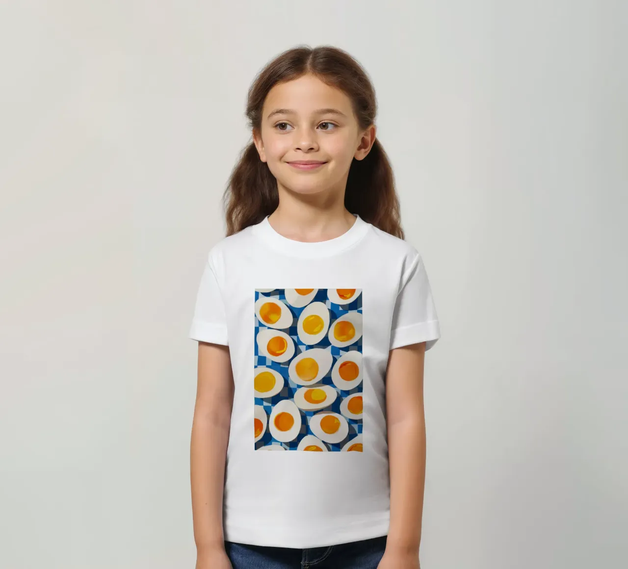 Schema di uova sode t-shirt bambini da Irish Strokes