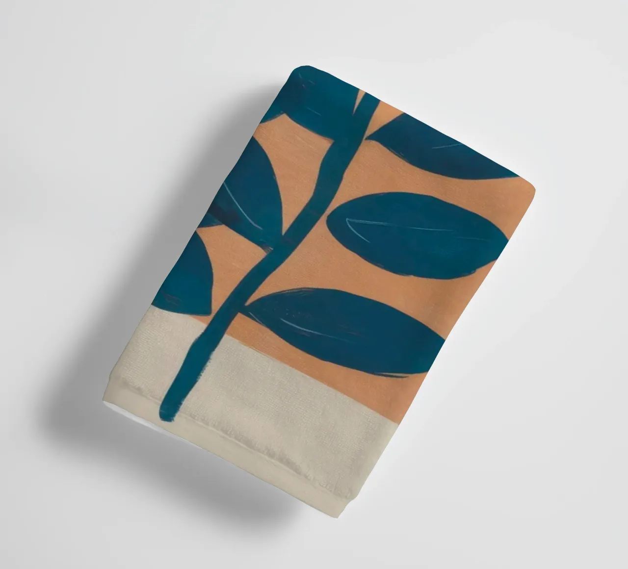 Simple Tulip Stems towel by Irish Strokes