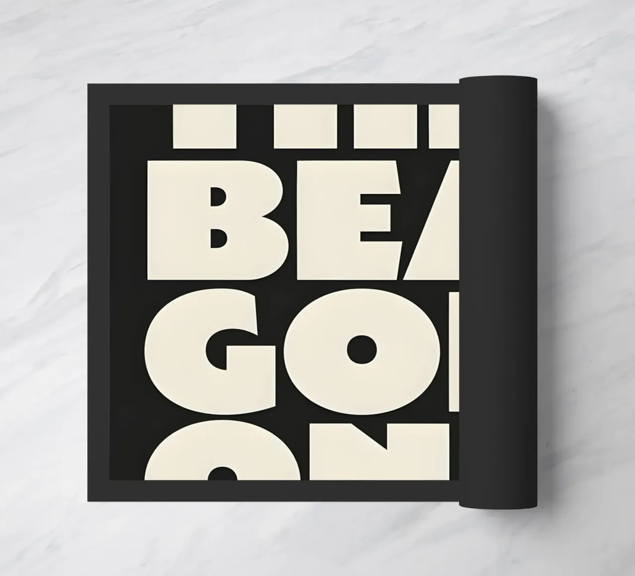 "THE BEAT GOES ON." zerbino da Type & Tape