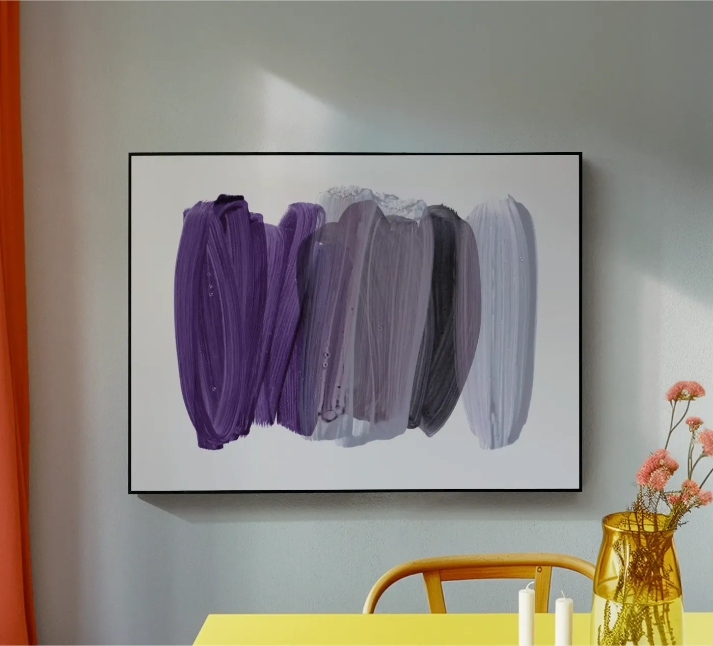minimalism 8 acryl van IRIS LEHNHARDT FINE ART