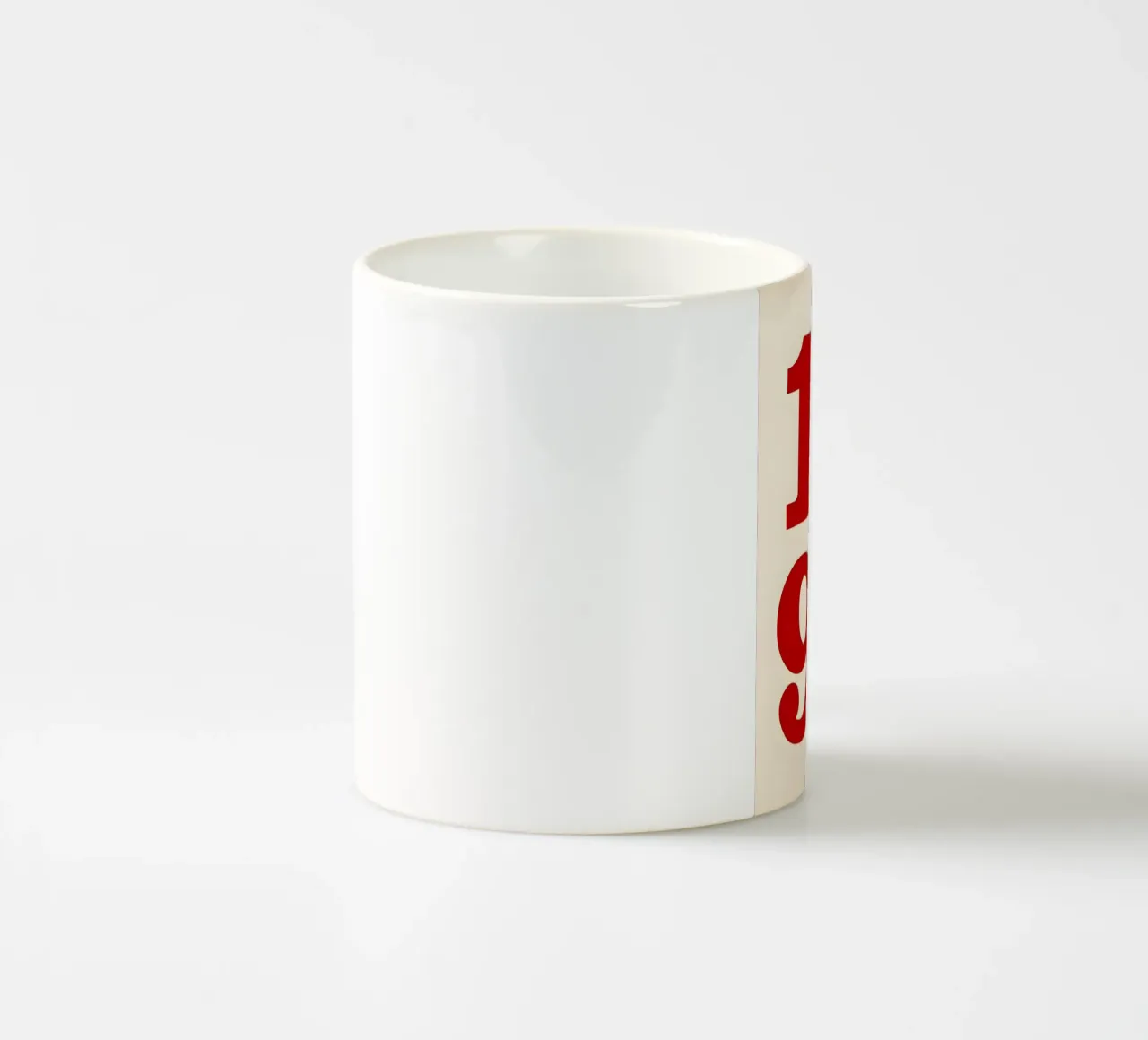1999 tazza in ceramica da Type & Tape