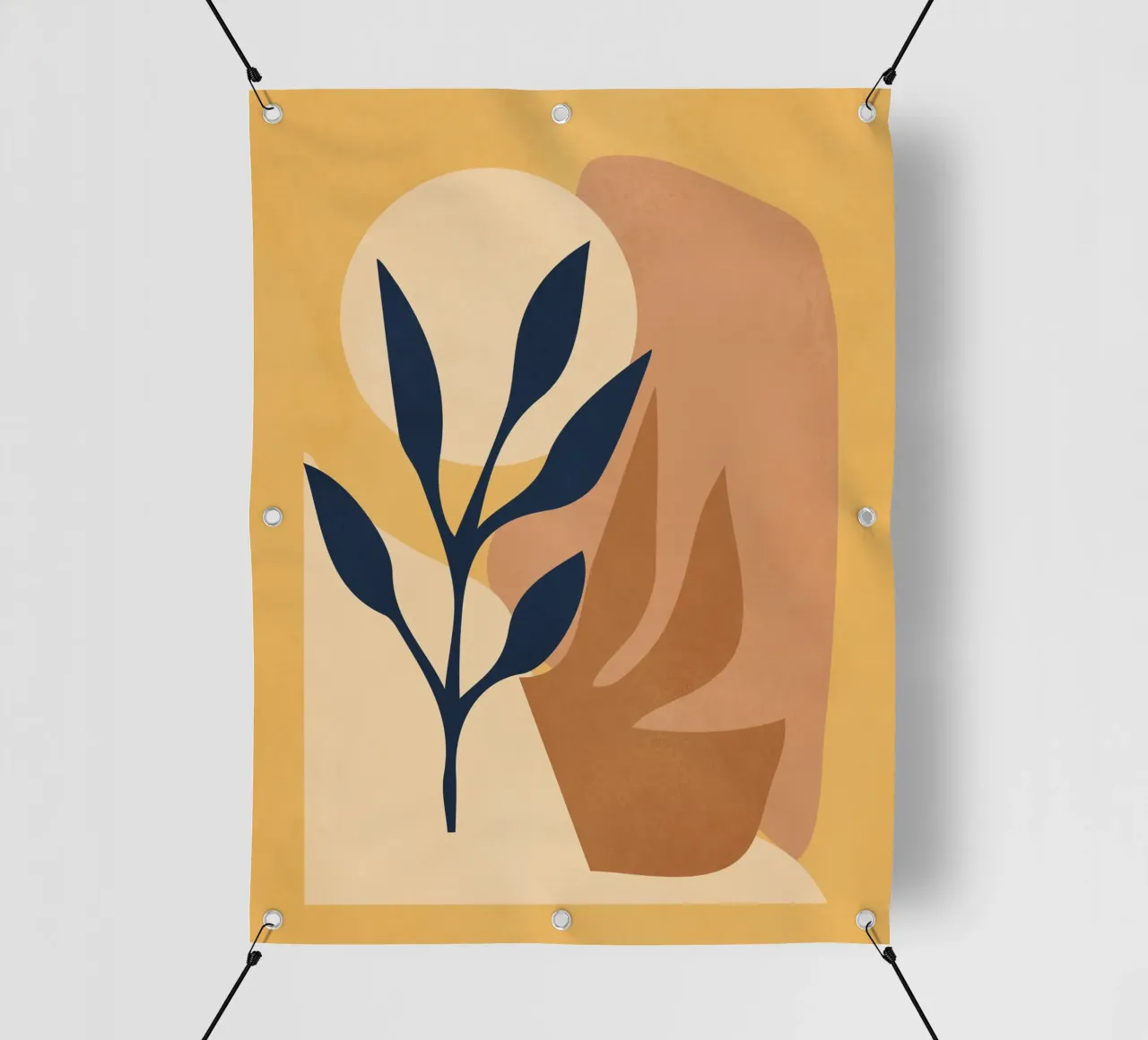 Forme morbide e sole telo in pvc da LeaDArt