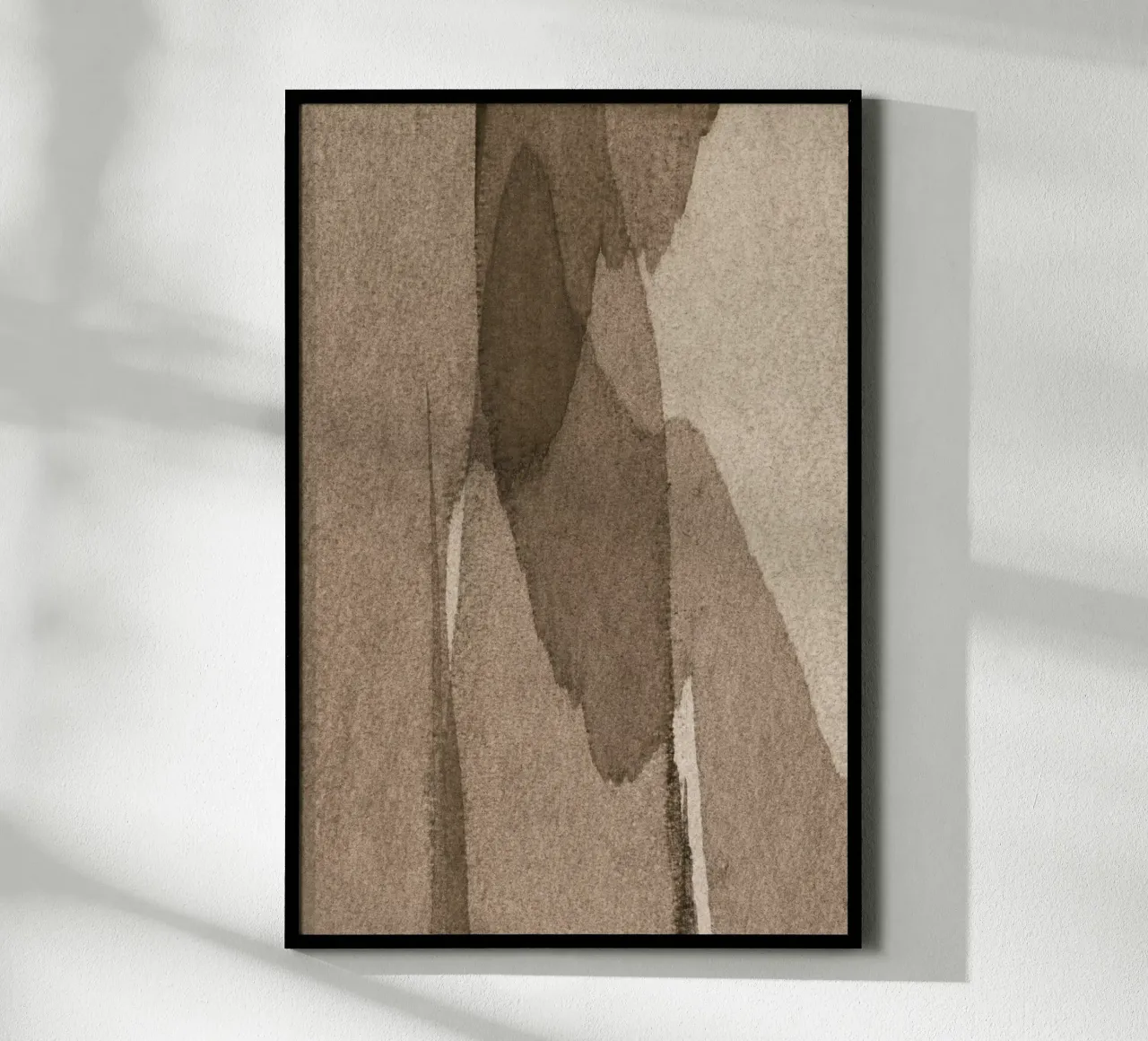 transparent brown poster da IRIS LEHNHARDT FINE ART