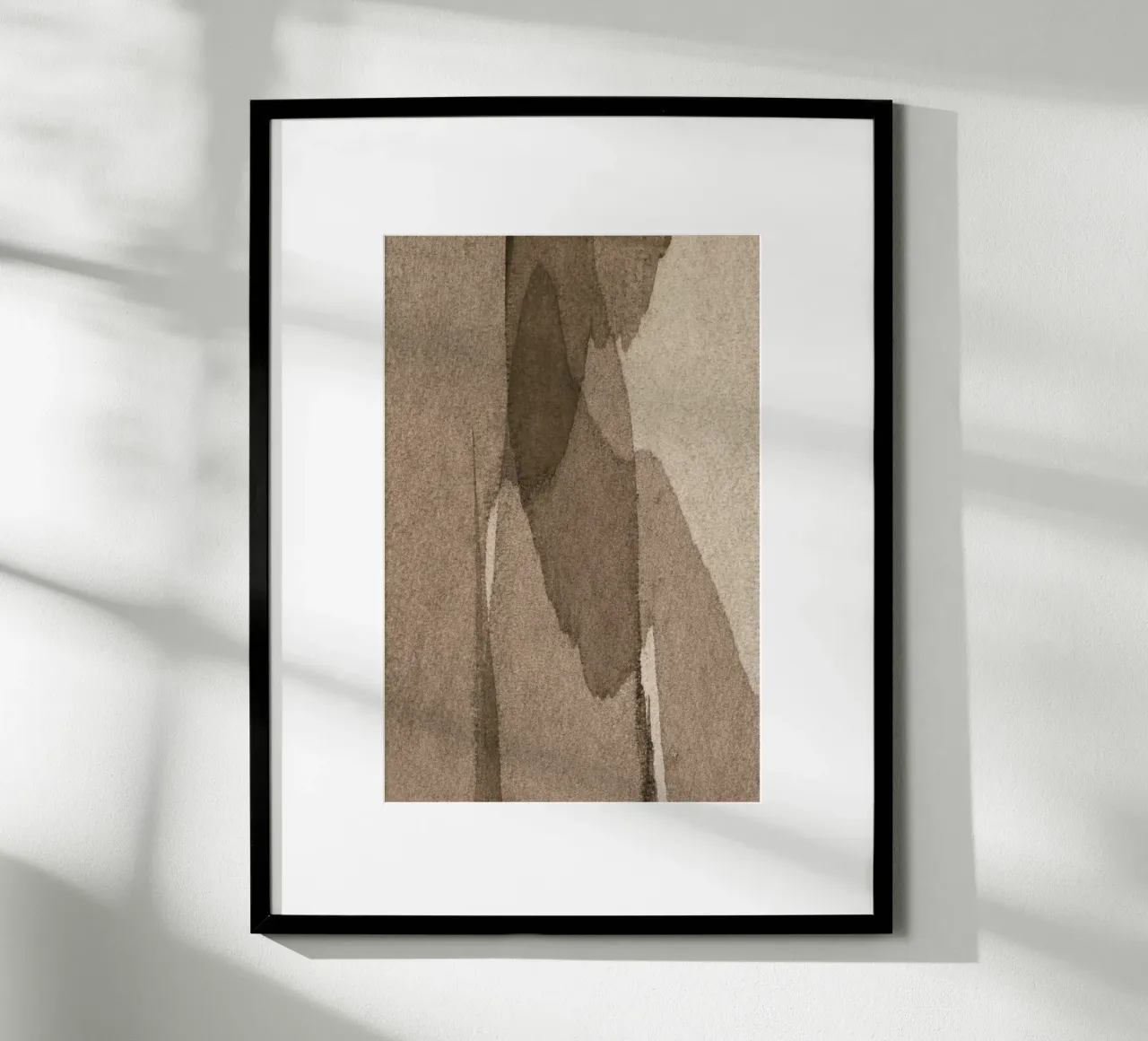 transparent brown poster da IRIS LEHNHARDT FINE ART