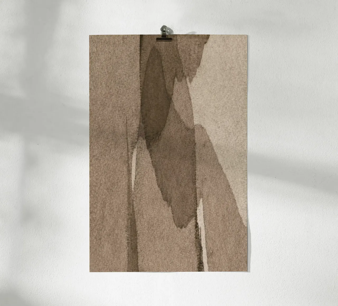 transparent brown poster da IRIS LEHNHARDT FINE ART