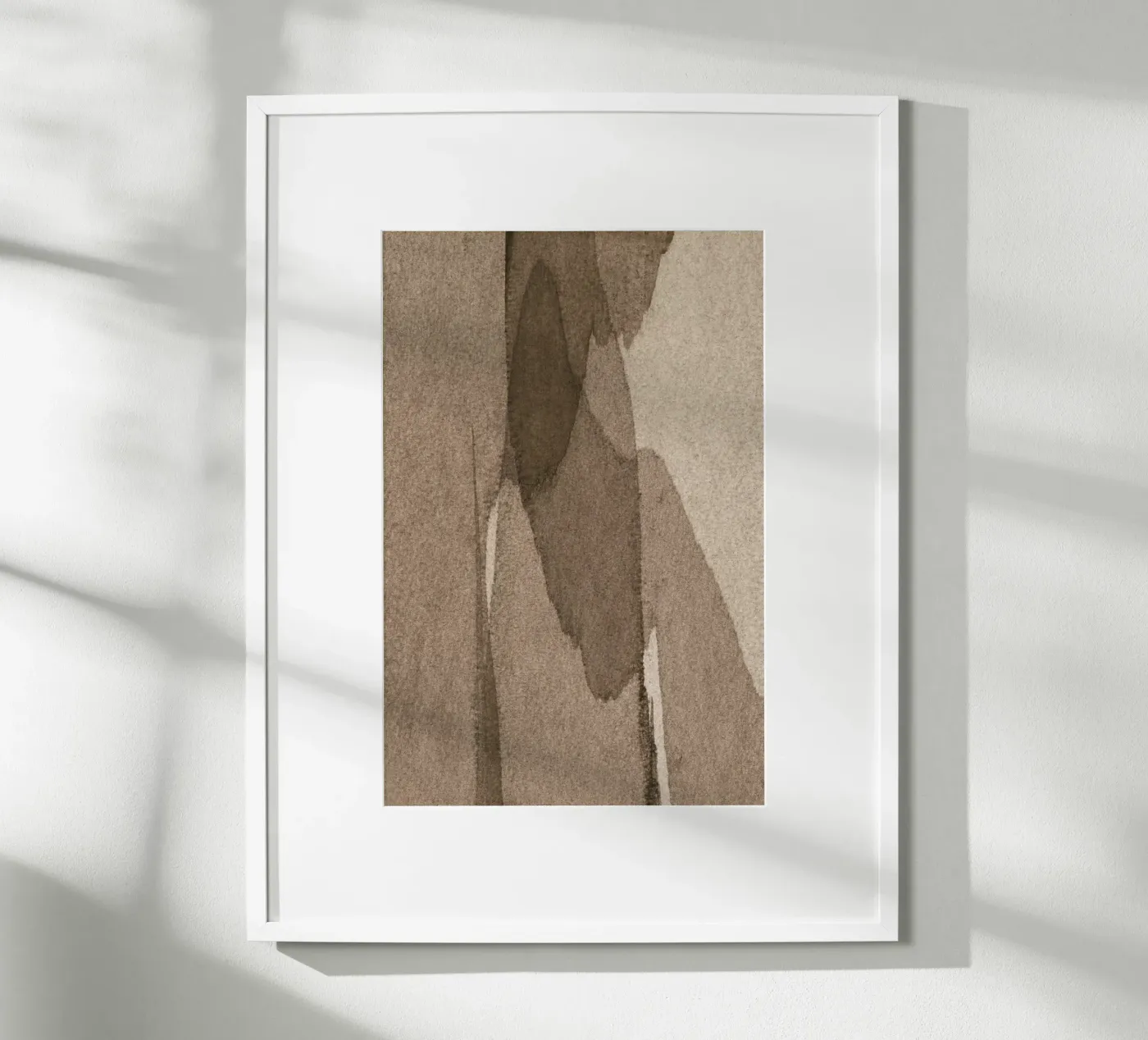 transparent brown poster da IRIS LEHNHARDT FINE ART