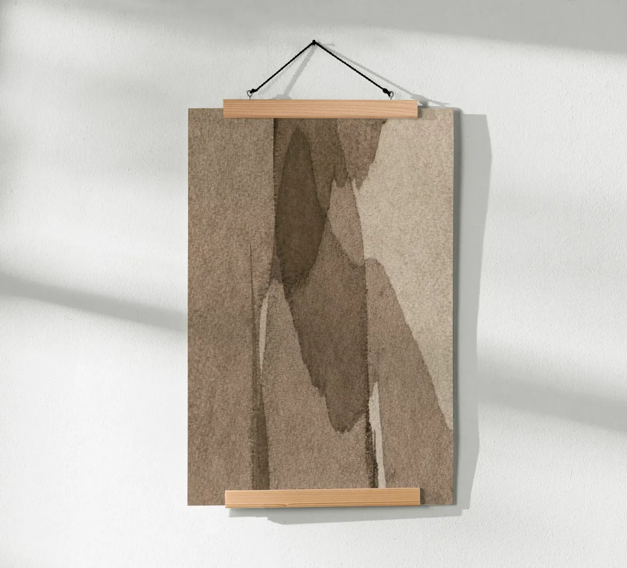 transparent brown poster da IRIS LEHNHARDT FINE ART